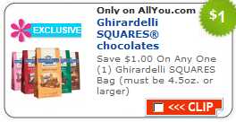 178 Ghirardelli Chocolate Coupon