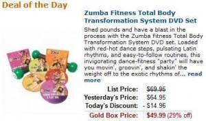 401 Zumba DVD Set