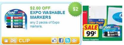 Expo Markers Coupon Expo Markers Coupon