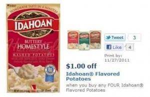 Idahoan Potatoes Coupon
