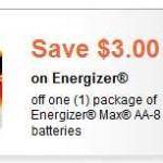 Energizer Battery Coupon