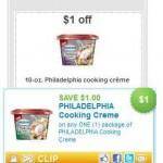 Philadelphia Cooking Creme Coupons