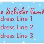 Holiday Address Labels