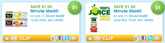 minute maid coupons