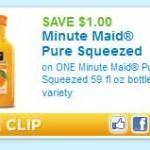 Minute Maid Orange Juice Coupon
