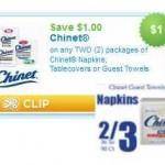 Chinet Coupons