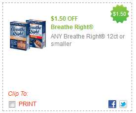 Breathe Right Coupon Breathe Right Coupon