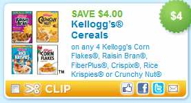 Kellogg's Cereal Coupon