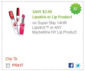 Maybelline Coupons Maybelline Coupons
