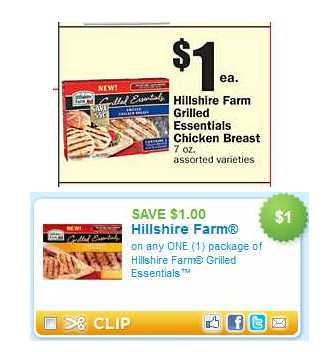 Hillshire Farms Coupon Hillshire Farms Coupon