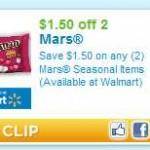 Mars Valentines Day Candy Coupons