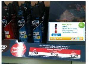 Dial Speed Foam Coupon