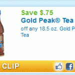 Gold Peak Tea Coupon! | $0.25 at Safeway!