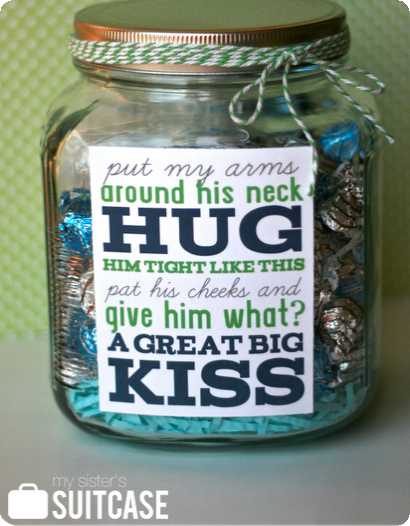 Free Father's Day Candy Jar Printable - Passion for Savings