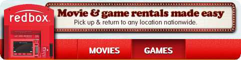 Free Redbox Video Game Rental