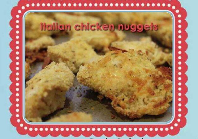 Italian Chicken Nuggets