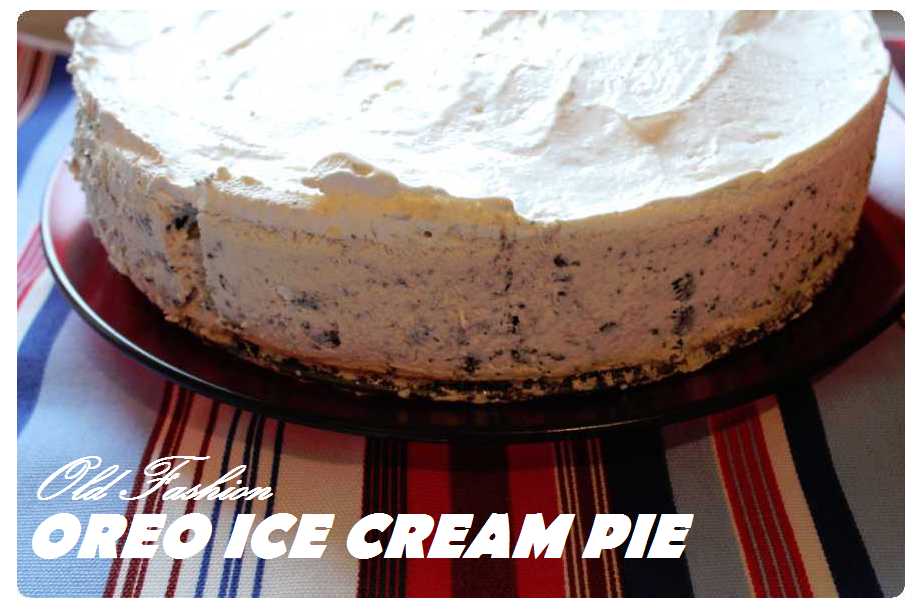 Oreo Ice Cream Pie Recipe