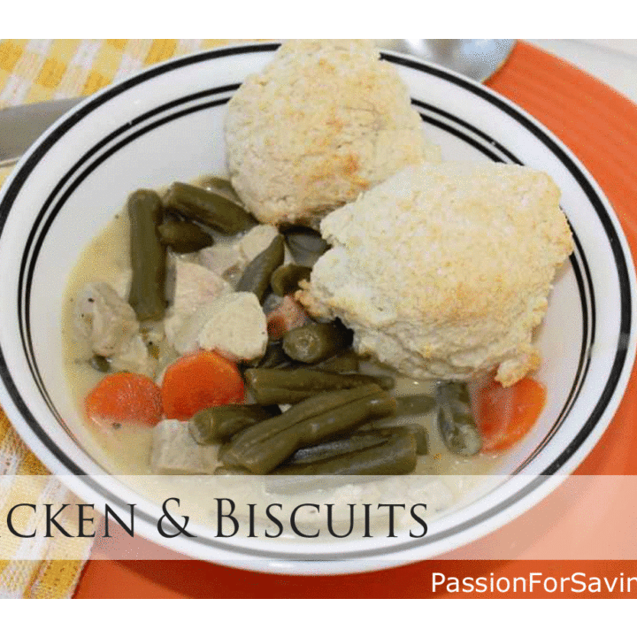 Crock Pot Chicken & Biscuits Recipe