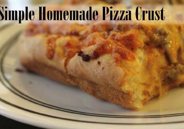 How to Make Homemade Pizza Crust
