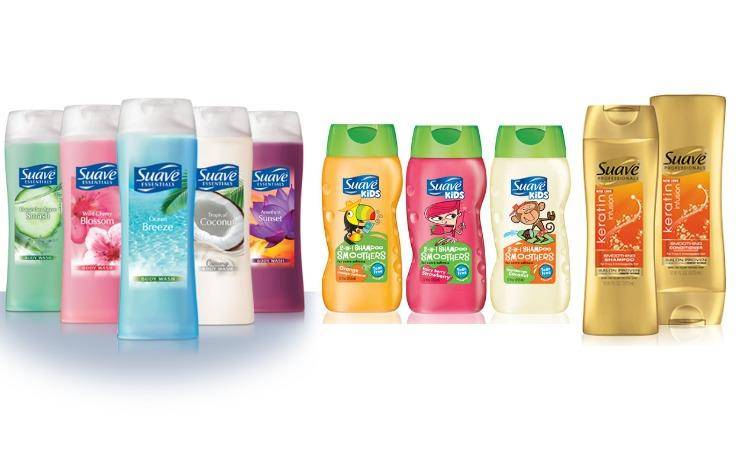 Printable Suave Coupons for Shampoo, Conditioner, Body Wash, Lotion and More