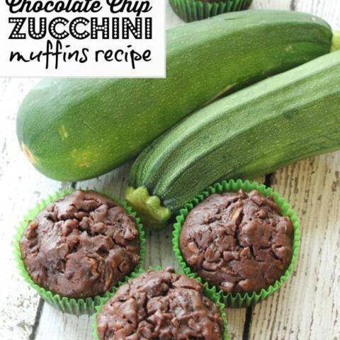 Chocolate Chip Zucchini Muffins Recipe