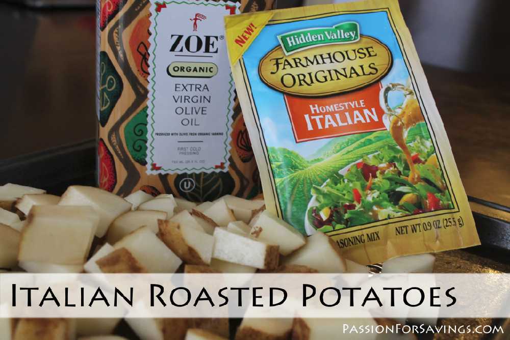 Italian Roasted Potatoes Recipe