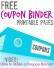 FREE Printable Coupon Binder Pages!!! - Passion for Savings