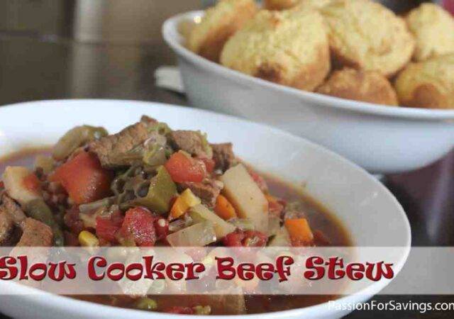 Slow Cooker Beef Stew Recipe