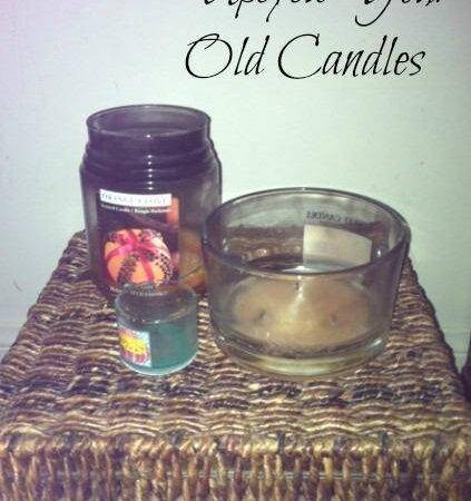 Upcycle Old Candles