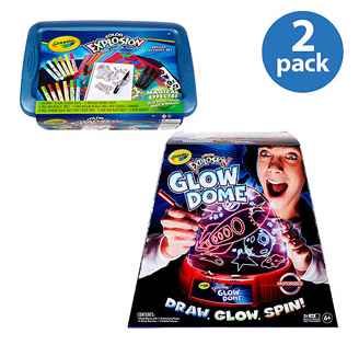 Crayola Color Explosion Glow Dome 9