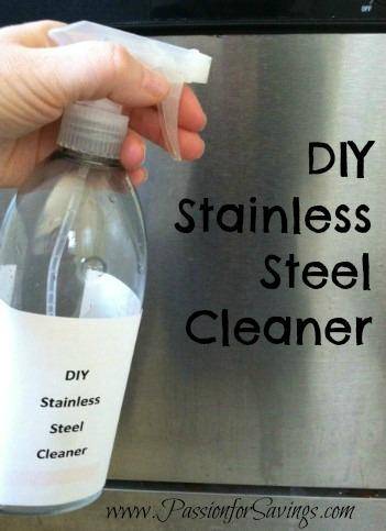 DIY Stainless Steel Cleaner