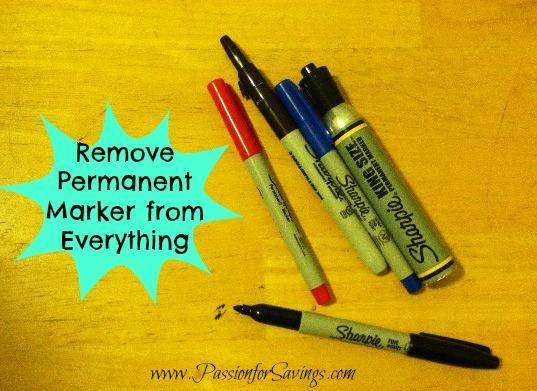 Remove Permanent Marker