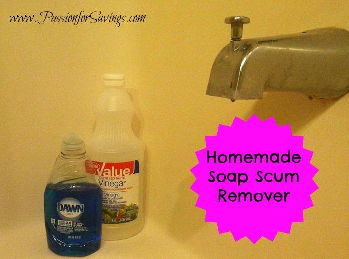 Homemade Soap Scum Remover