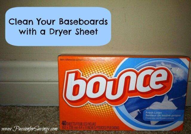 Clean your Baseboards