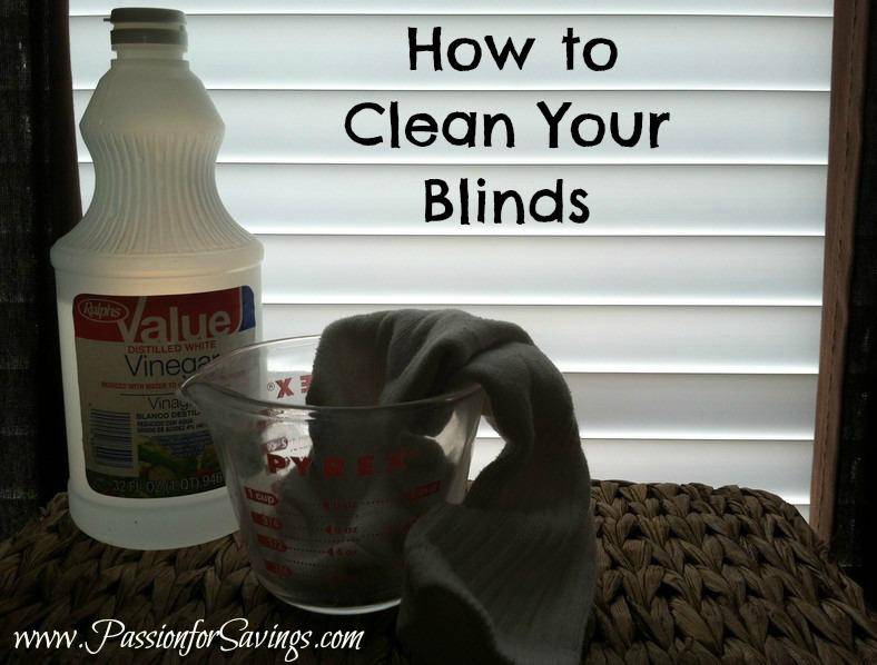 How to Clean Your Blinds