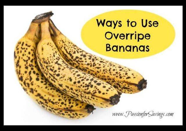 Ways to Use Overripe Bananas