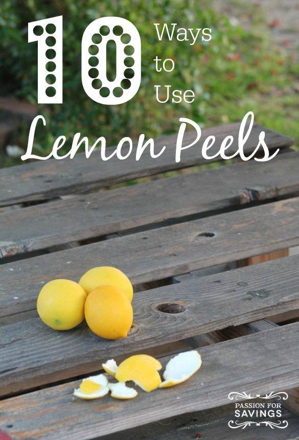 lemon peels