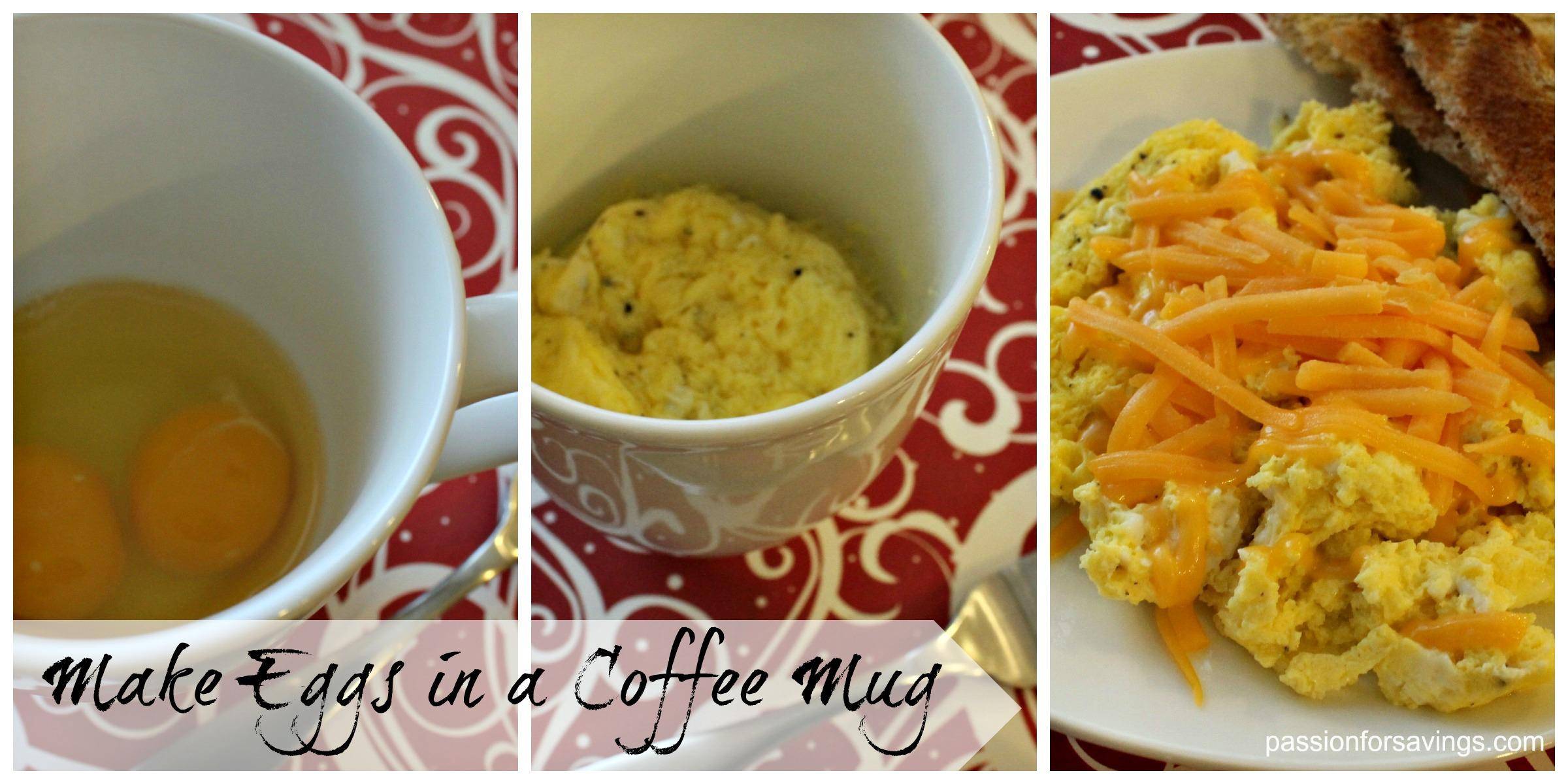 How to Cook Eggs in a Coffee Mug