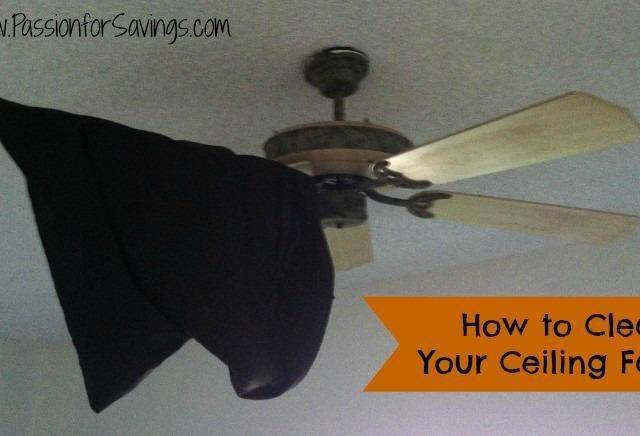 How to Clean Your Ceiling Fan
