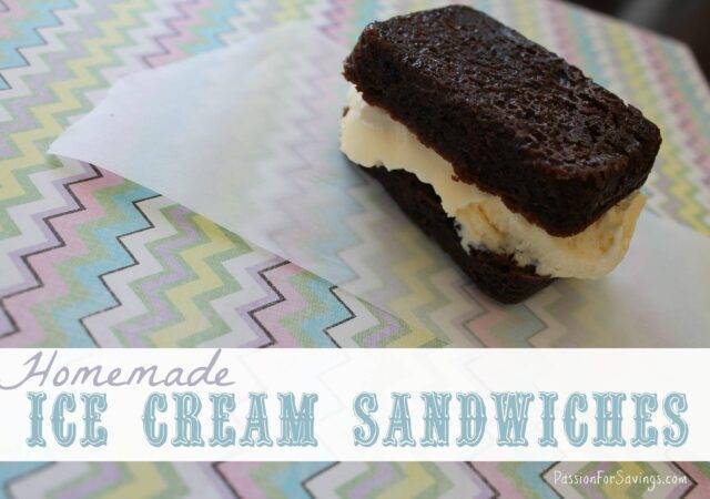 Ice Cream Sandwiches Recipe