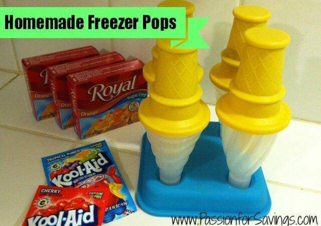 Homemade Freezer Pops
