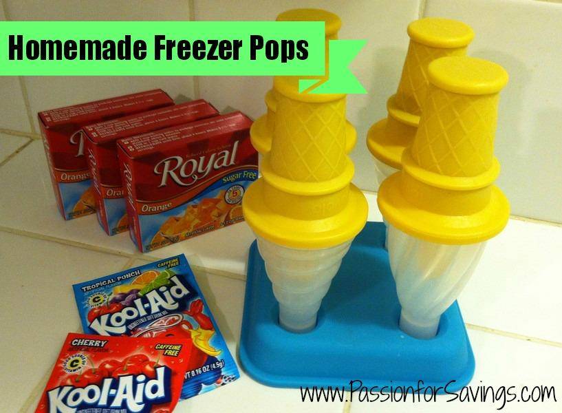 Homemade Freezer Pops
