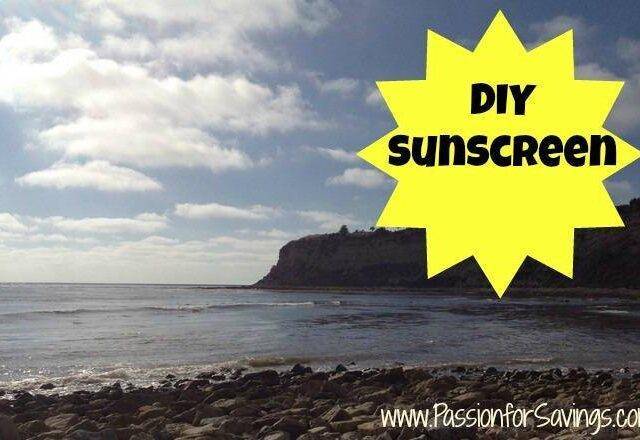 DIY Sunscreen
