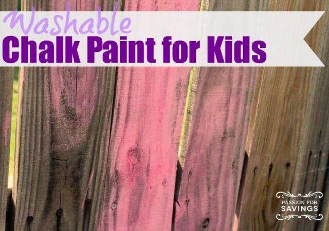 Washable Chalk Paint for Kids