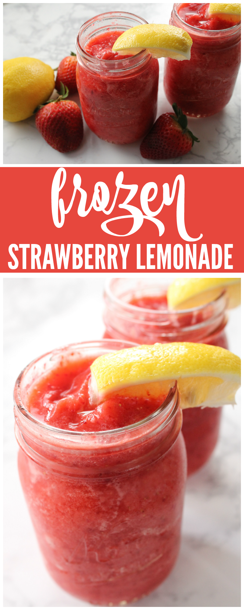 Frozen Strawberry Lemonade Pinterest