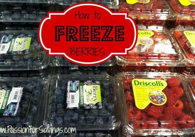 How to Freeze Berries