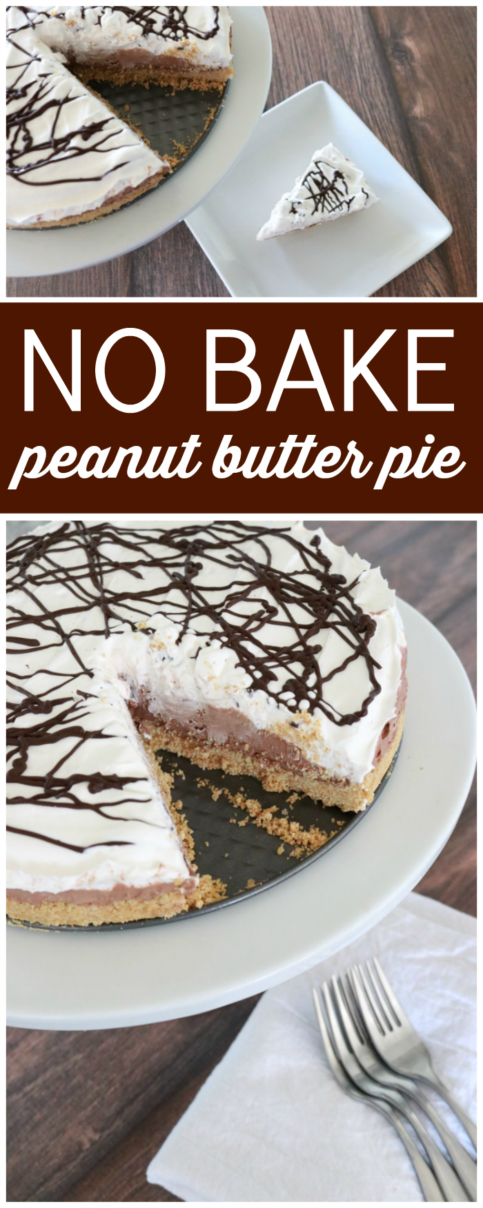 No Bake Peanut Butter Pie Pinterest