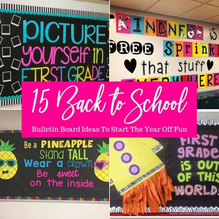 Back To School Bulletin Board Ideas Passion For Savings