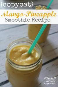 Mcdonalds Mango Pineapple Smoothie Recipe