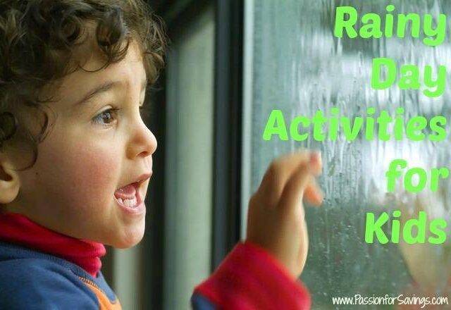 Rainy Day Activities for Kids